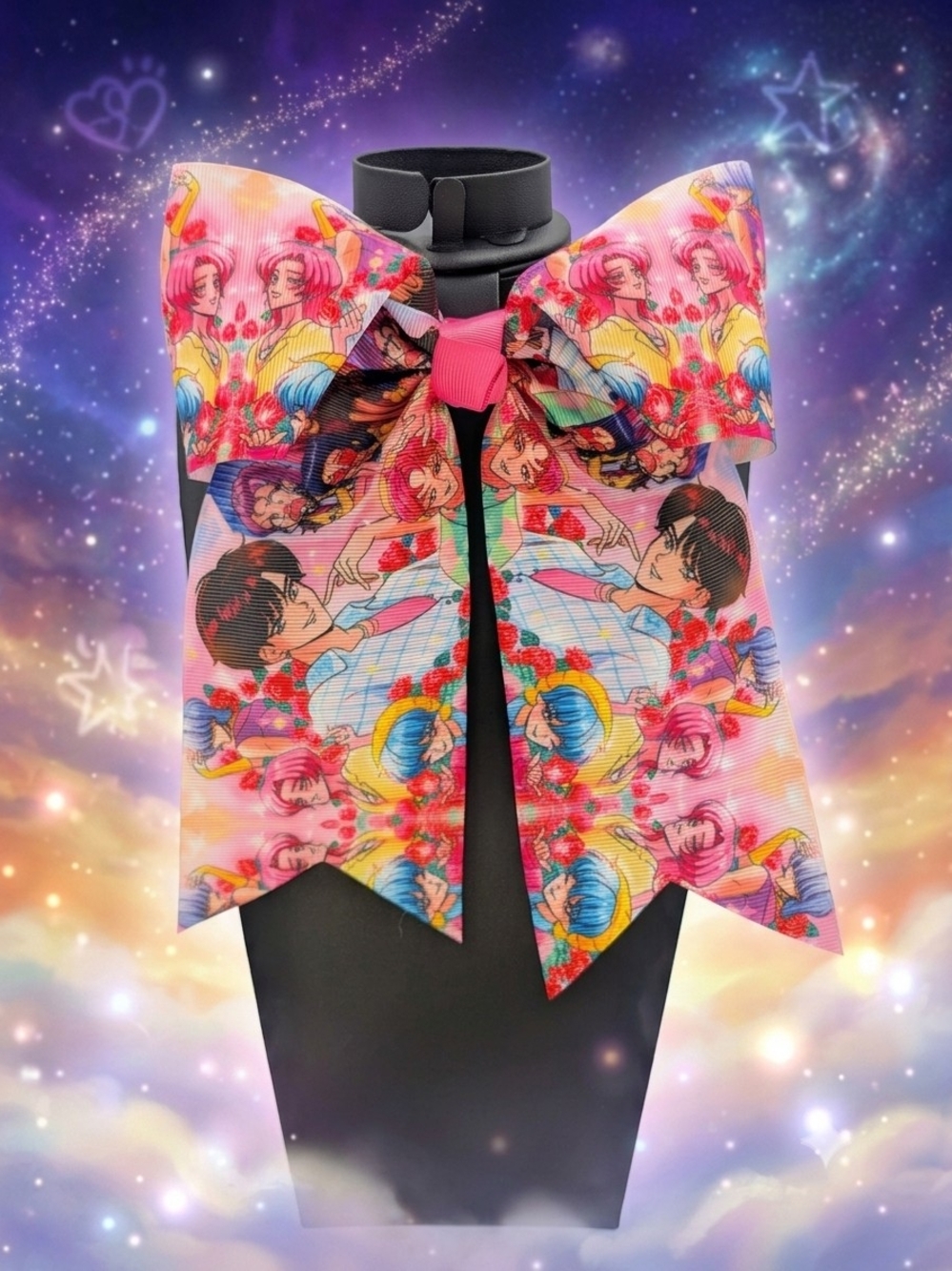 Kids Kpop Demon Hunters Huntrix multi Color Hairbow